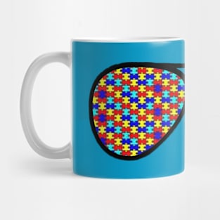 Puzzle Glasses Mug